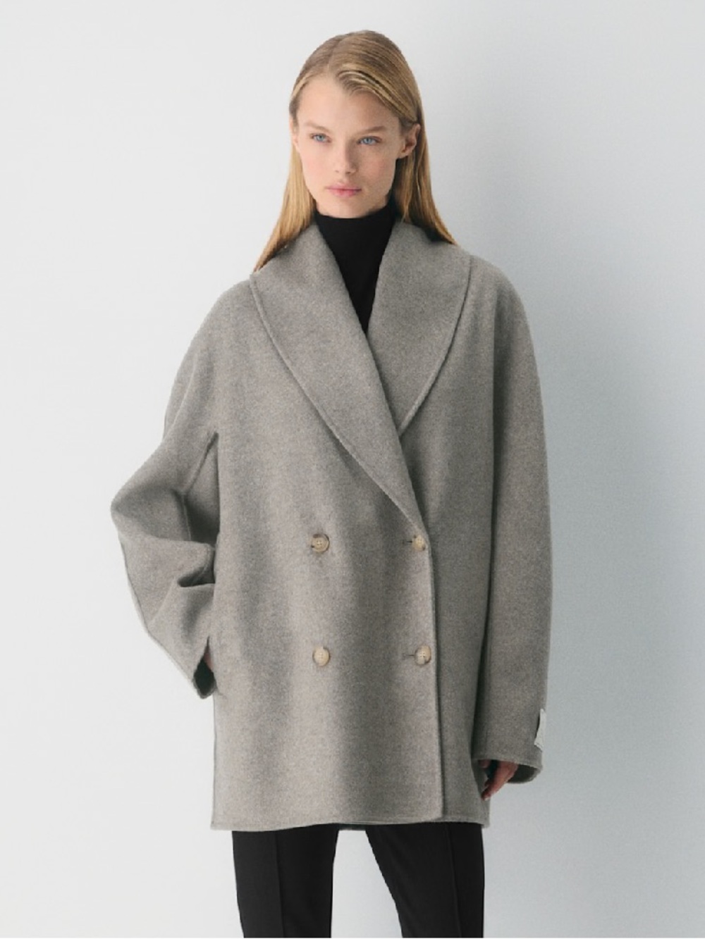 Aritzia The Mezzanine Double-Faced Coat - Luxe (Re)Wool -oversized.